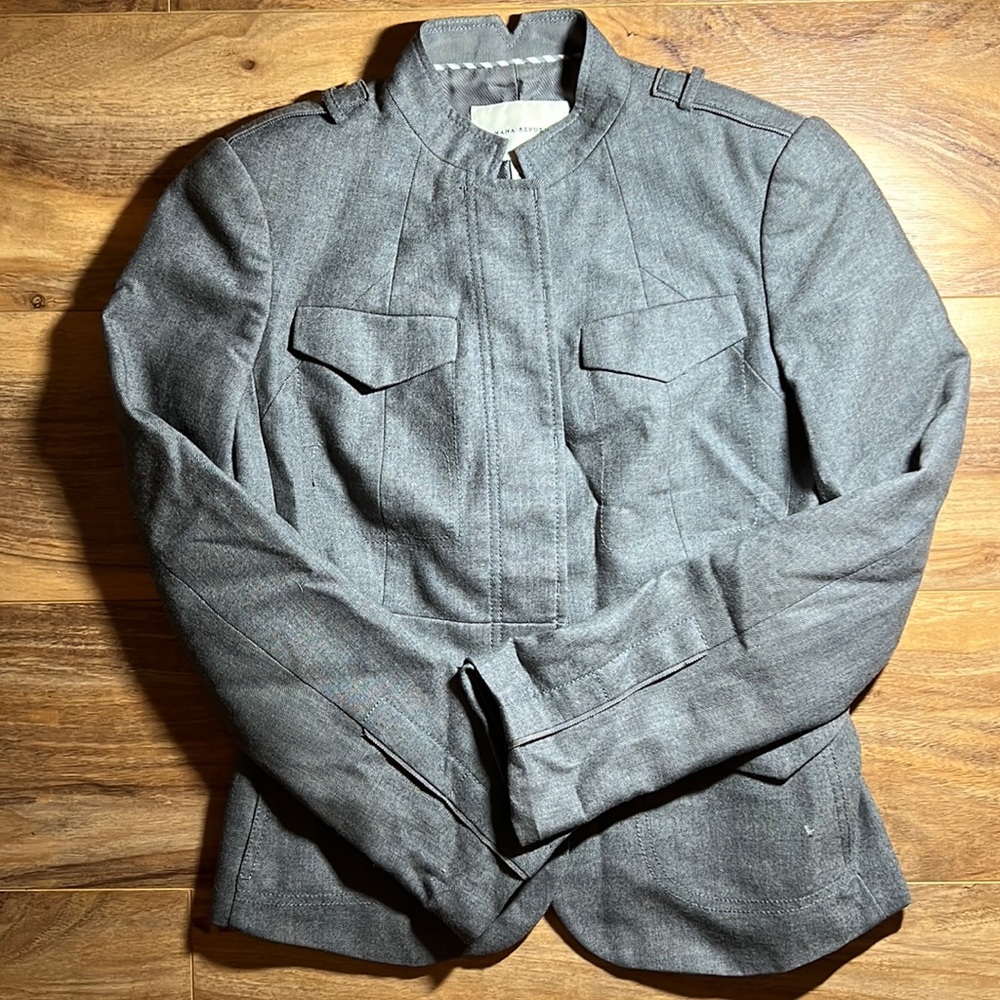 Banana Republic Military Jacket-Wool